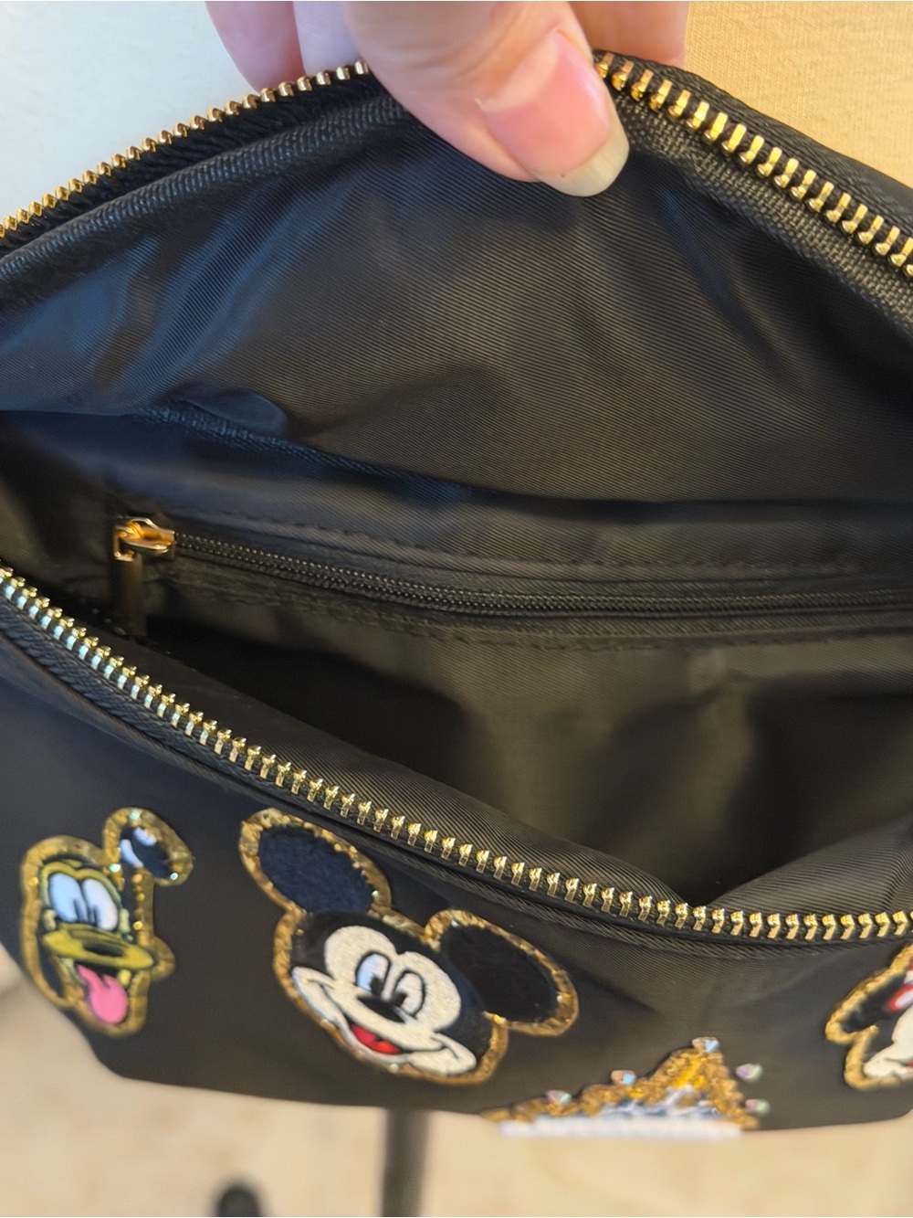 Black Disney Themed Fanny Pack - Picture 7 of 8